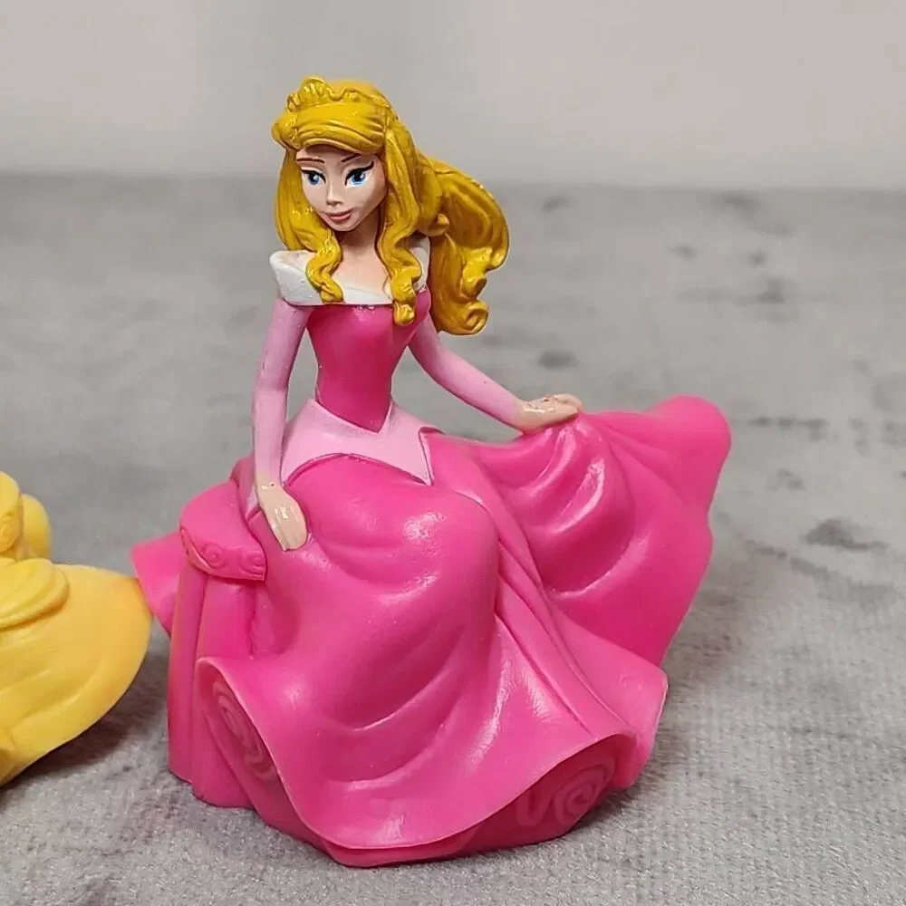 THREE DISNEY PRINCESS 3” FIGURE CAKE TOPPER DECOPAC